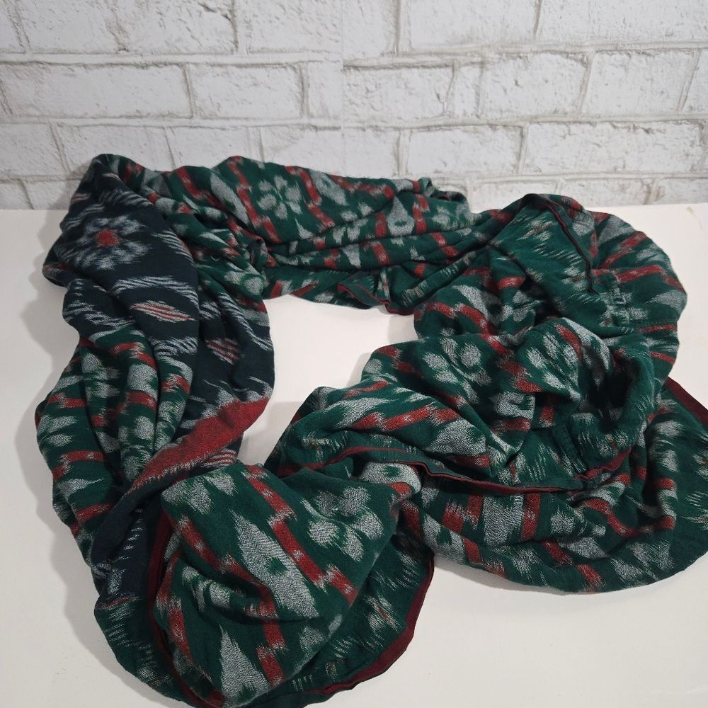 Al-Fajri super cute dark green infinity‎ scarf